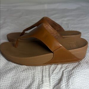 FITFLOP Women's Brown Leather Sandals SZ 7